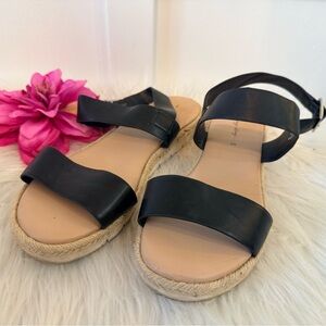 ▪️In Every Story Open Toe Buckle Espadrille‎ Sandals